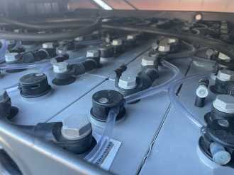 Used Forklift Truck STILL RX60-45 | Batterie mit 89% | Triplex 5.980mm ELEKTRO VIERRADFRONTSTAPLER (13046073)